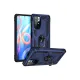 Xiaomi Redmi Note 11T Kılıf Sofya Yüzüklü Silikon Kapak - Lacivert