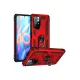 Xiaomi Redmi Note 11T Kılıf Sofya Yüzüklü Silikon Kapak - Kırmızı