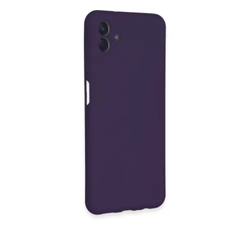 Samsung Galaxy A04E Kılıf Nano içi Kadife Silikon - Mor