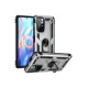 Xiaomi Redmi Note 11T Kılıf Sofya Yüzüklü Silikon Kapak - Gümüş