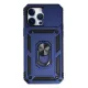 Apple iPhone 14 Pro Max Kılıf Pars Lens Yüzüklü Silikon - Lacivert