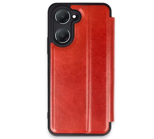 Vivo Y18 Kılıf Flip Cover - Kırmızı