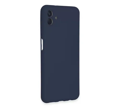 Samsung Galaxy A04E Kılıf Nano içi Kadife Silikon - Lacivert