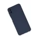 Samsung Galaxy A04E Kılıf Nano içi Kadife Silikon - Lacivert