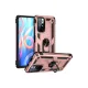 Xiaomi Redmi Note 11T Kılıf Sofya Yüzüklü Silikon Kapak - Rose