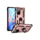 Xiaomi Redmi Note 11T Kılıf Sofya Yüzüklü Silikon Kapak - Rose