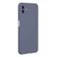 Samsung Galaxy A04E Kılıf Nano içi Kadife Silikon - Gri