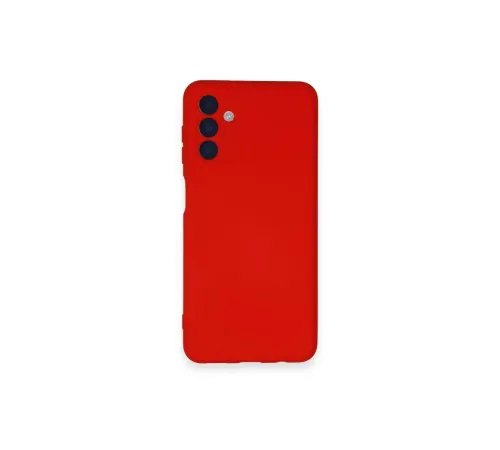 Samsung Galaxy A14 4G Kılıf Nano içi Kadife Silikon - Kırmızı