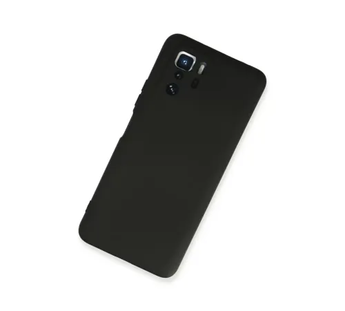 Xiaomi Poco X3 GT Kılıf Nano içi Kadife Silikon - Siyah