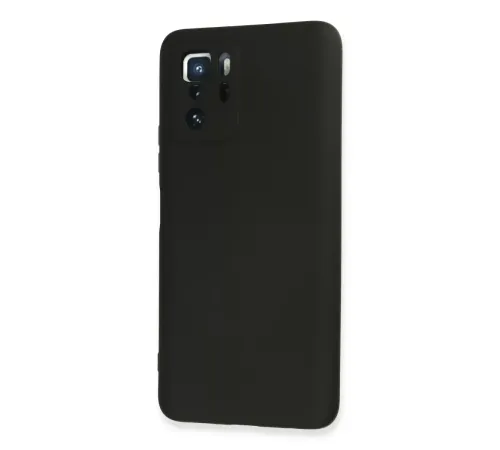 Xiaomi Poco X3 GT Kılıf Nano içi Kadife Silikon - Siyah