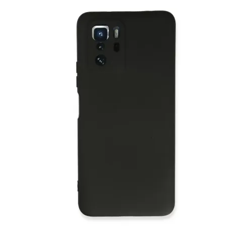 Xiaomi Poco X3 GT Kılıf Nano içi Kadife Silikon - Siyah