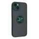 Apple iPhone 14 Kılıf Montreal Yüzüklü Silikon Kapak - Yeşil