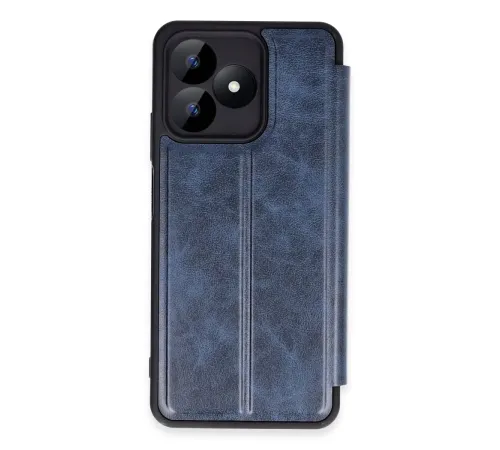 Realme Note 50 4G Kılıf Flip Cover - Lacivert