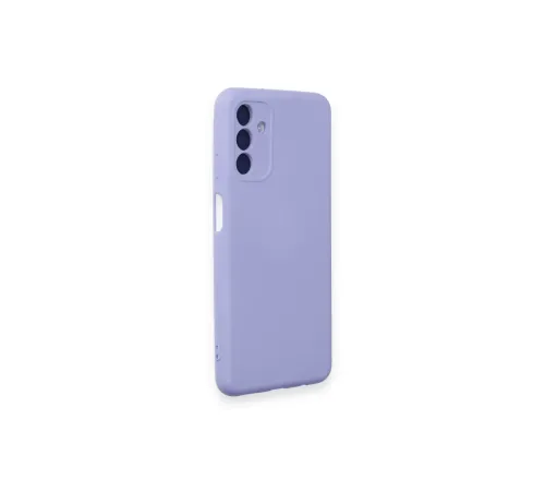Samsung Galaxy A14 4G Kılıf Nano içi Kadife Silikon - Lila