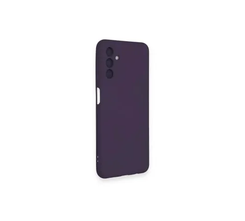 Samsung Galaxy A14 4G Kılıf Nano içi Kadife Silikon - Mor