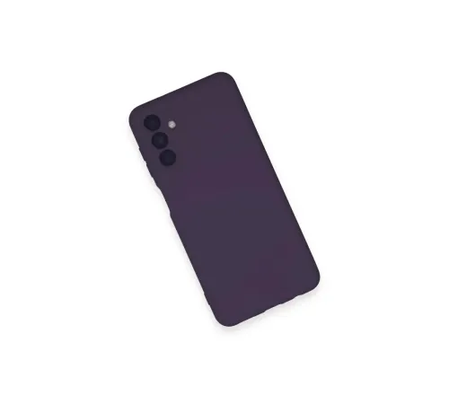 Samsung Galaxy A14 4G Kılıf Nano içi Kadife Silikon - Mor