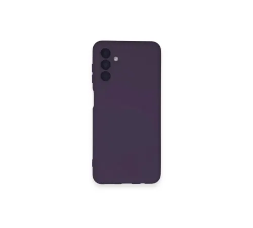 Samsung Galaxy A14 4G Kılıf Nano içi Kadife Silikon - Mor