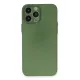 Apple iPhone 13 Pro Kılıf Puma Silikon - Yeşil