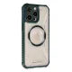 Apple iPhone 14 Pro Kılıf Prag Magneticsafe Kapak - Koyu Yeşil