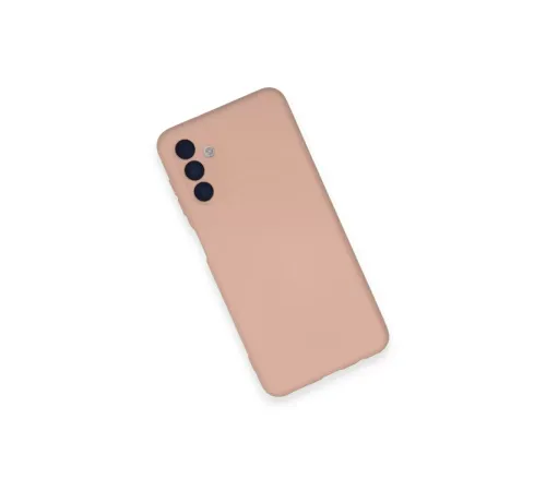 Samsung Galaxy A14 4G Kılıf Nano içi Kadife Silikon - Pudra