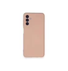 Samsung Galaxy A14 4G Kılıf Nano içi Kadife Silikon - Pudra