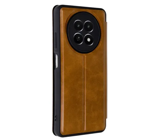 Realme 12 5G Kılıf Flip Cover - Taba