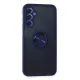 Samsung Galaxy M34 5G Kılıf Montreal Yüzüklü Silikon Kapak - Lacivert