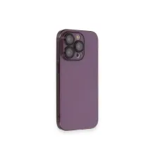 Apple iPhone 13 Pro Max Kılıf Armada Lensli Kapak - Derin Mor