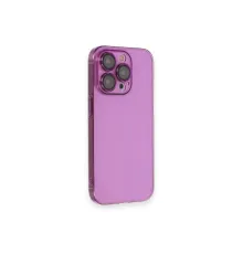 Apple iPhone 13 Pro Max Kılıf Armada Lensli Kapak - Mor