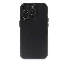 Apple iPhone 13 Pro Kılıf Luko Lens Silikon - Siyah