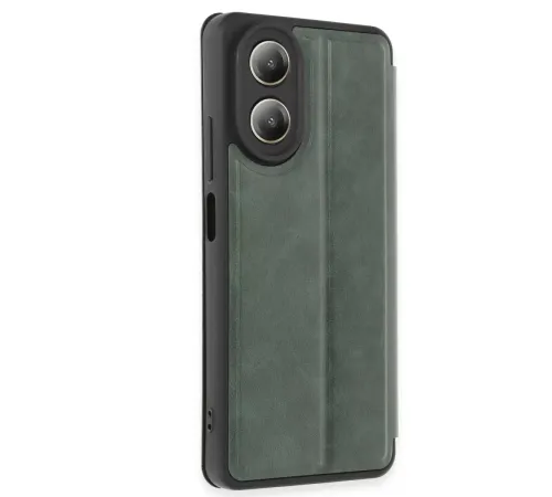 A38 Kılıf Flip Cover - Koyu Yeşil