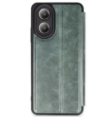 A38 Kılıf Flip Cover - Koyu Yeşil