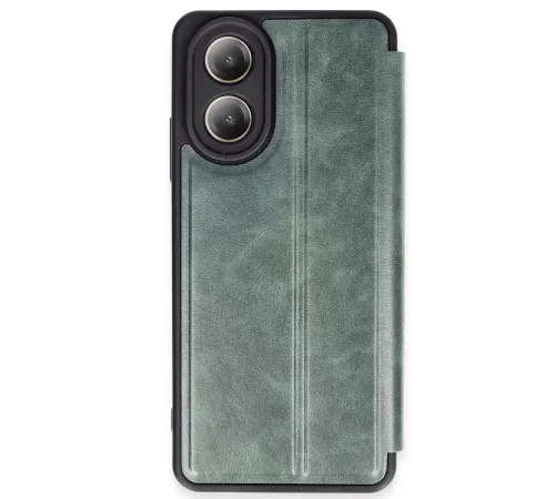 A38 Kılıf Flip Cover - Koyu Yeşil