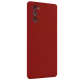 Samsung Galaxy Note 20 Kılıf First Silikon - Bordo
