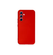 Samsung Galaxy A54 5G Kılıf Nano içi Kadife Silikon - Kırmızı