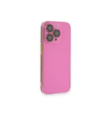 Apple iPhone 13 Pro Max Kılıf Armada Lensli Kapak - Pembe