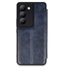 Vivo V30 Lite 4G Kılıf Flip Cover - Lacivert