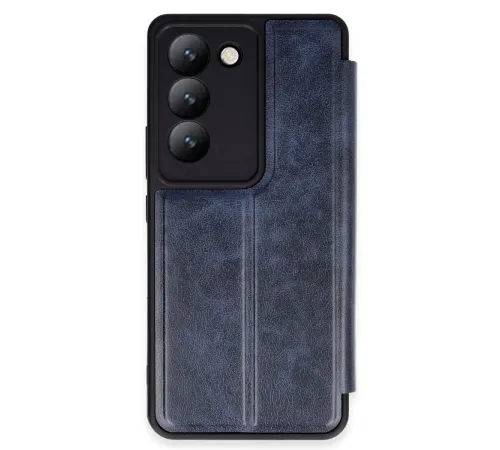 Vivo V30 Lite 4G Kılıf Flip Cover - Lacivert