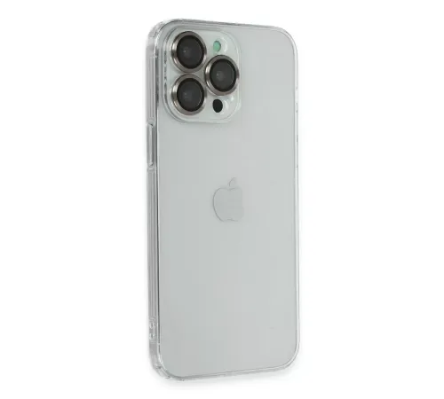 Apple iPhone 13 Pro Kılıf Luko Lens Silikon -Yeşil