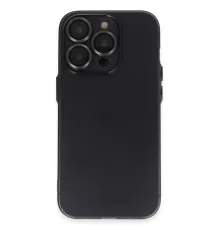 Apple iPhone 13 Pro Max Kılıf Luko Lens Silikon - Siyah