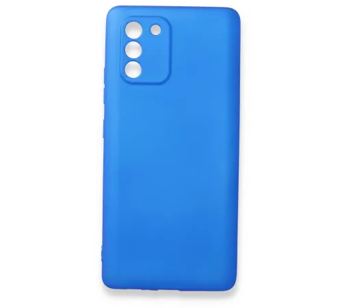 Samsung Galaxy A91 / S10 Lite Kılıf First Silikon - Mavi