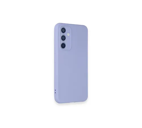Samsung Galaxy A54 5G Kılıf Nano içi Kadife Silikon - Lila