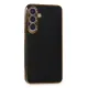 Samsung Galaxy S24 Kılıf Volet Silikon - Siyah