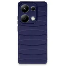 Xiaomi Redmi Note 13 Pro 4G Kılıf Bibercas Silikon Kapak - Lacivert