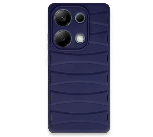Xiaomi Redmi Note 13 Pro 4G Kılıf Bibercas Silikon Kapak - Lacivert