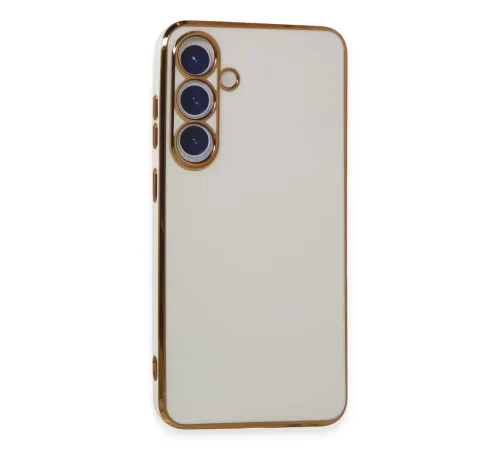 Samsung Galaxy S24 Kılıf Volet Silikon - Beyaz