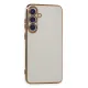 Samsung Galaxy S24 Kılıf Volet Silikon - Beyaz