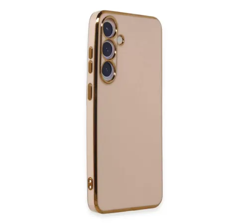 Samsung Galaxy S24 Kılıf Volet Silikon - Pembe