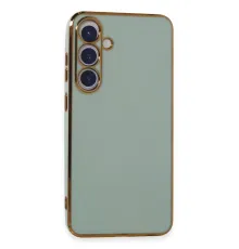Samsung Galaxy S24 Kılıf Volet Silikon - Açık Yeşil