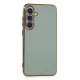 Samsung Galaxy S24 Kılıf Volet Silikon - Açık Yeşil